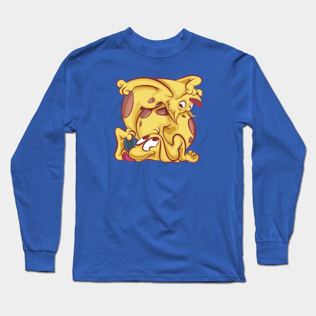 catdog Long Sleeve T-Shirt by majanation